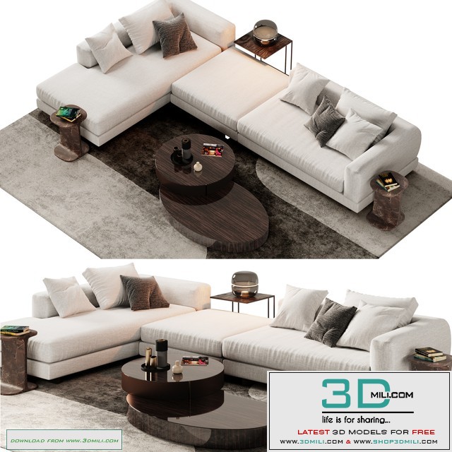 Minotti Alexander Sofa Opcion B
