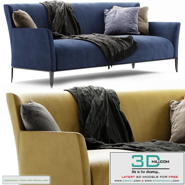 Poliform Gentleman sofa