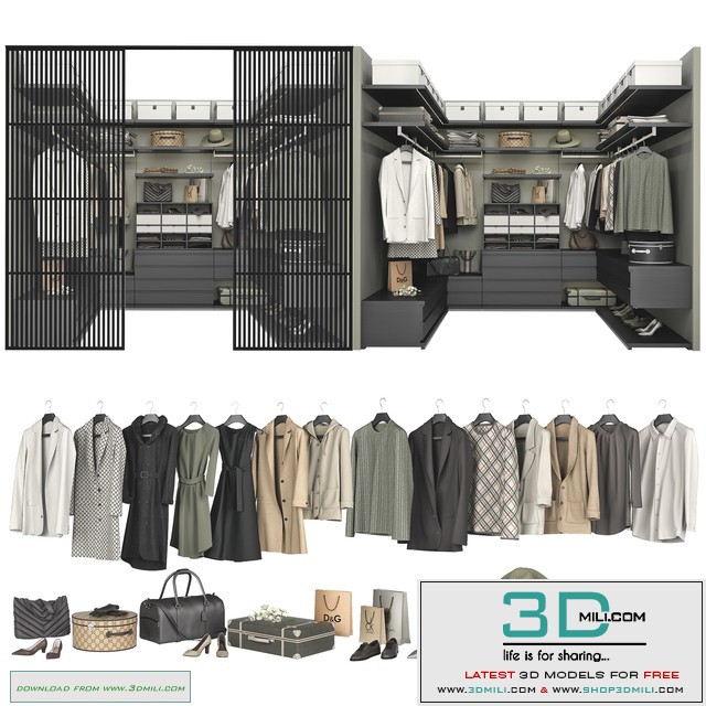 Poliform Ubik Walk-in Closet 4