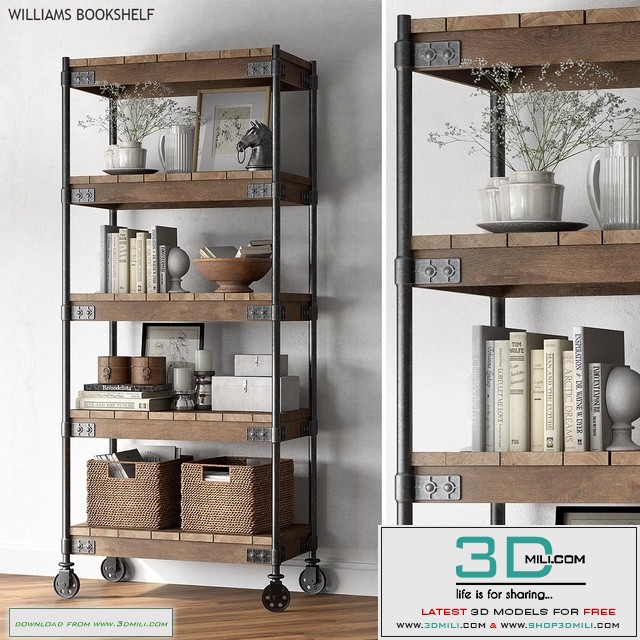Pottery barn WILLIAMS BOOKSHELF