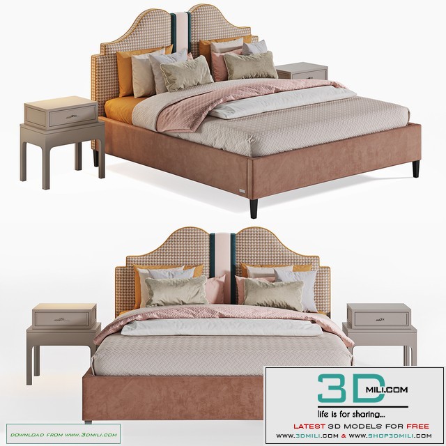 ROOMA design & furniture Bed “Wings by A. Belotserkovets”