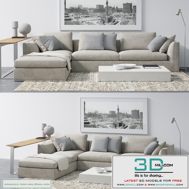 Sofa Richard B & B Italia