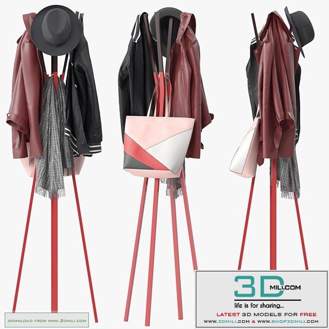 Splash coat rack