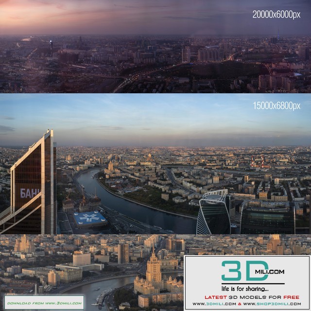 View of Moscow from Federation Tower