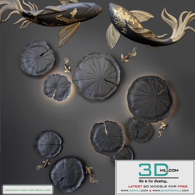 Wall decor – Water Lily