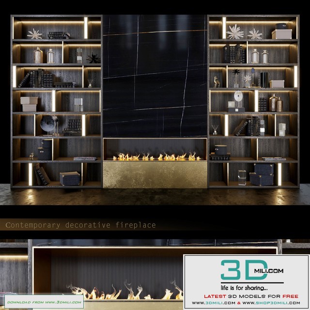 decorative fireplace