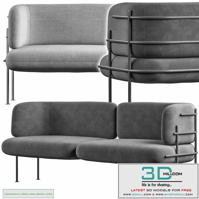 Wire Minimal Sofa
