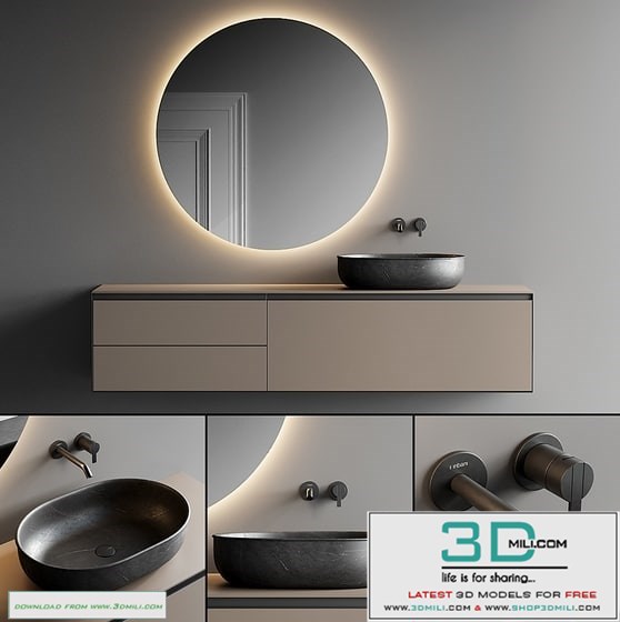 Inbani Strato Vanity Unit