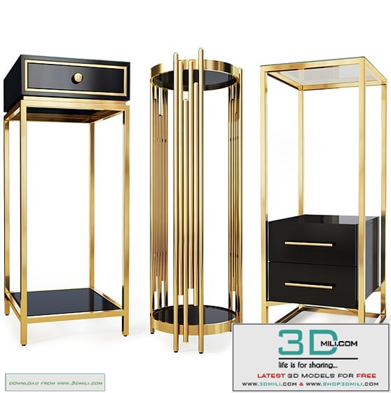 Small console Art Deco 02. Console table by LaLume