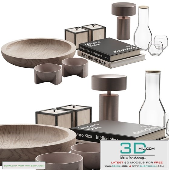 055_Living decor set NATURE ACCESSORIES 02 PRO