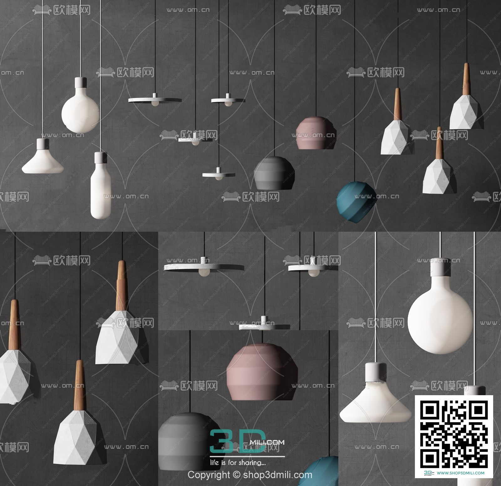 Chandelier 3dsmax Model 02 Free Download