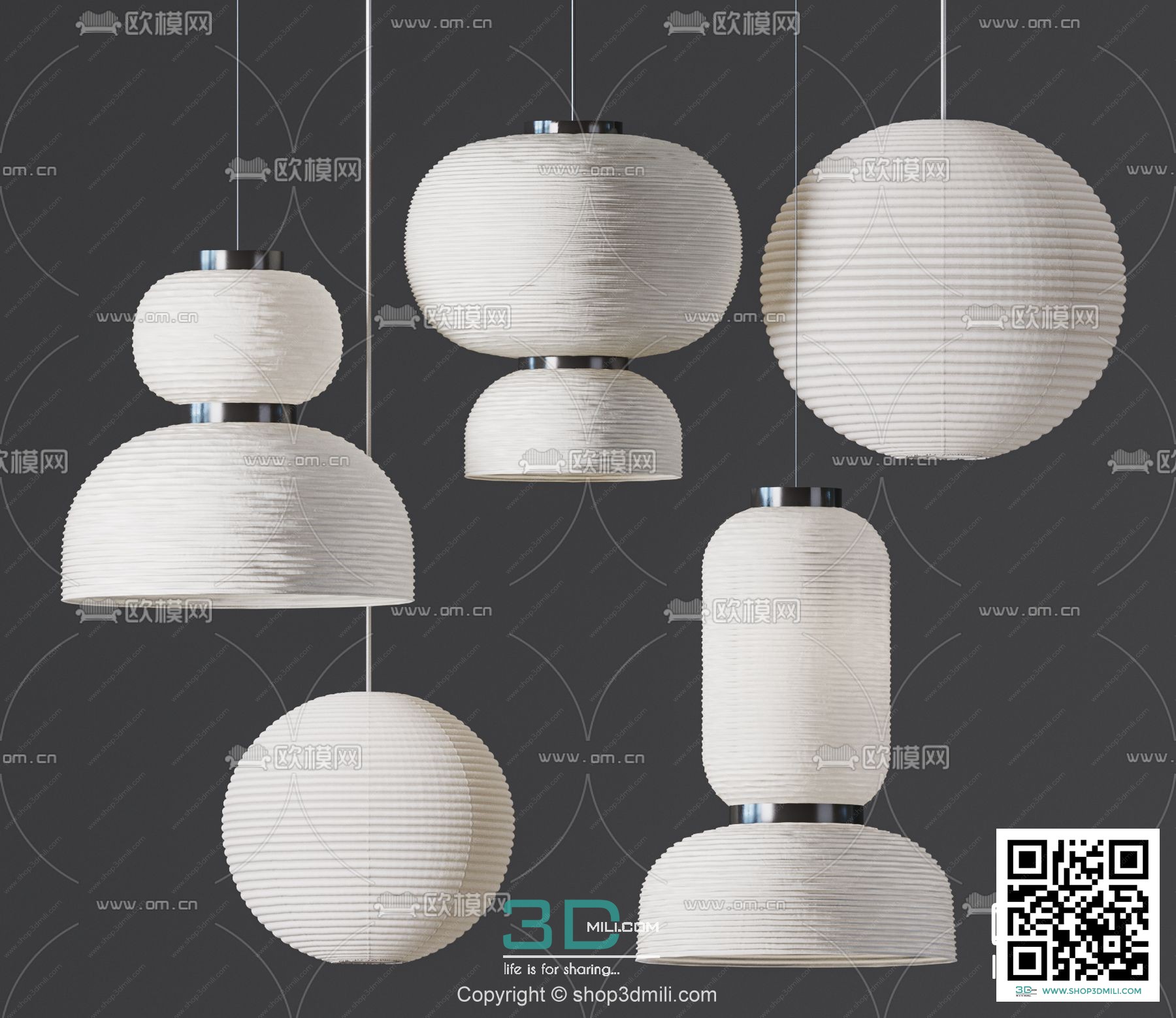 Chandelier 3dsmax Model 06 Free Download