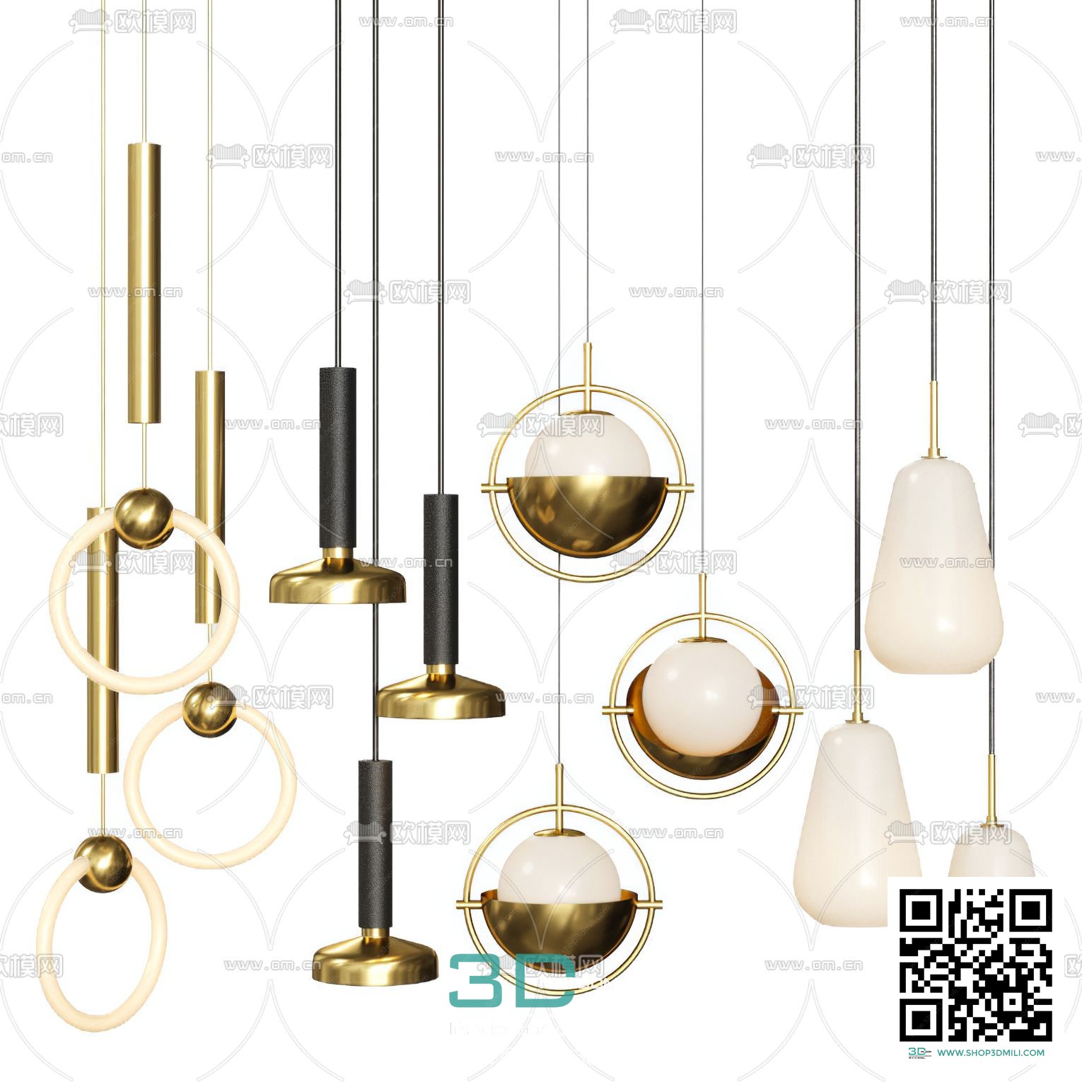 Chandelier 3dsmax Model 28 Free Download