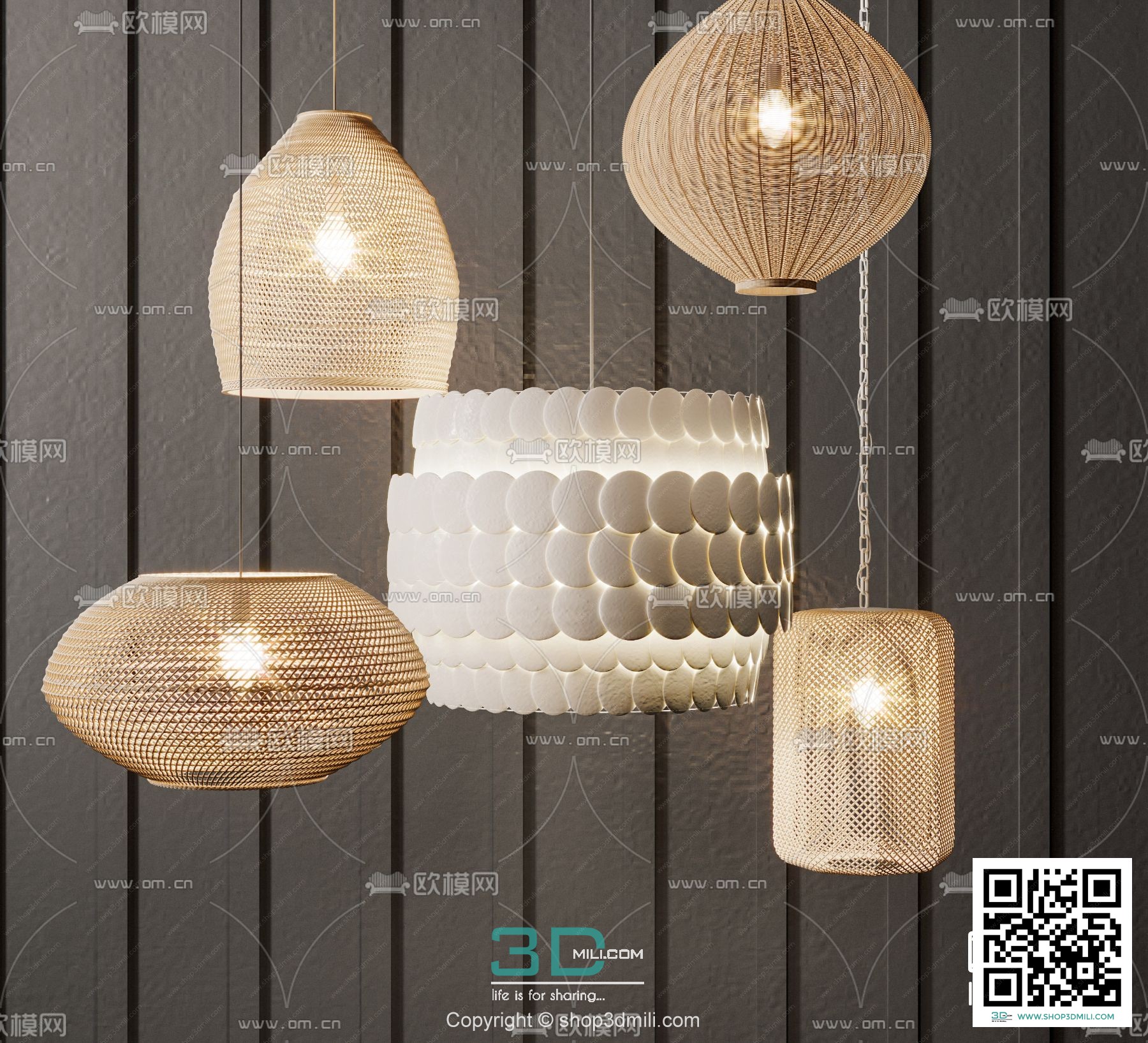 Chandelier 3dsmax Model 32 Free Download