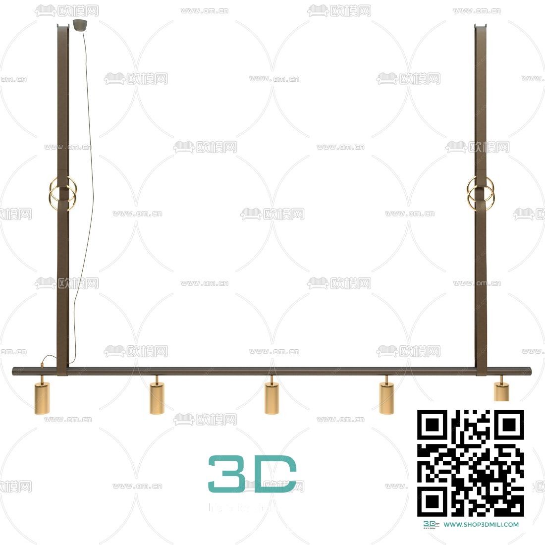 Chandelier 3dsmax Model 33 Free Download