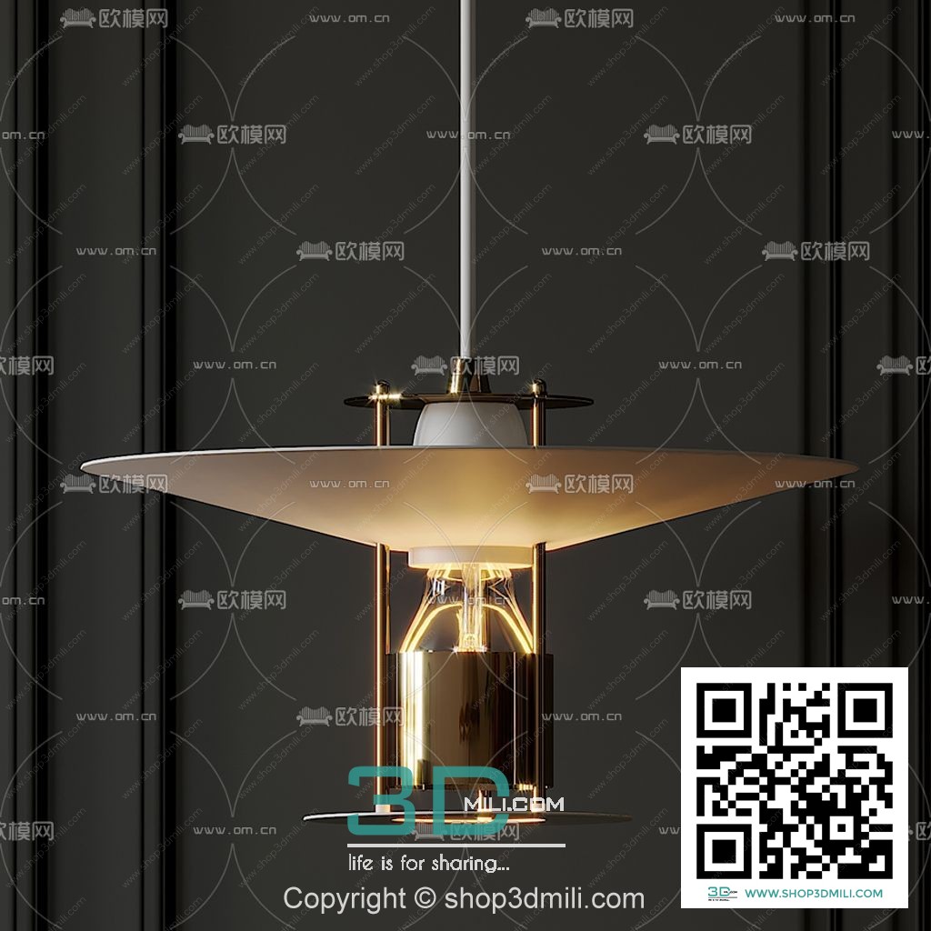 Chandelier 3dsmax Model 37 Free Download