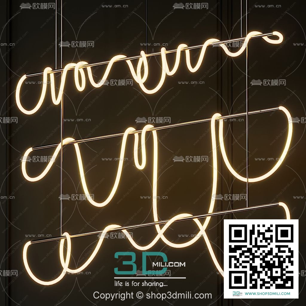 Chandelier 3dsmax Model 38 Free Download