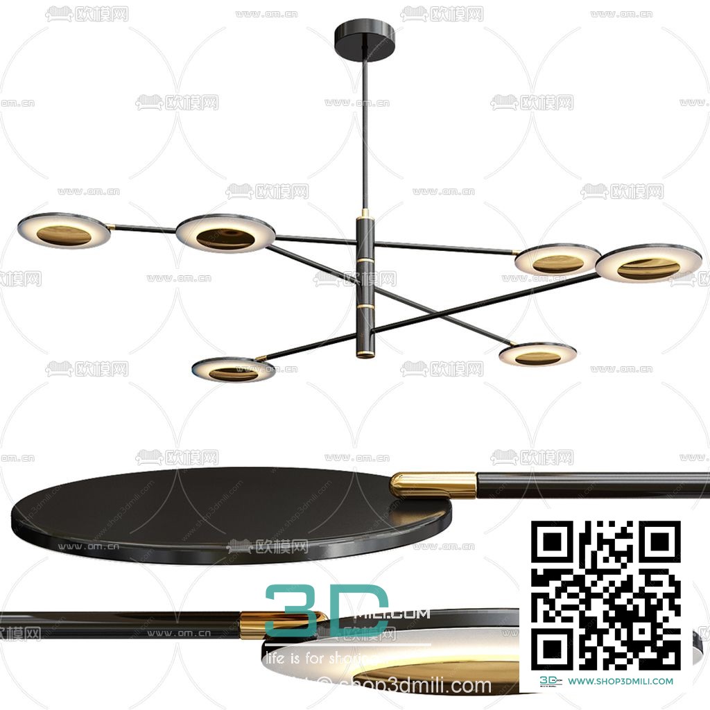 Chandelier 3dsmax Model 39 Free Download