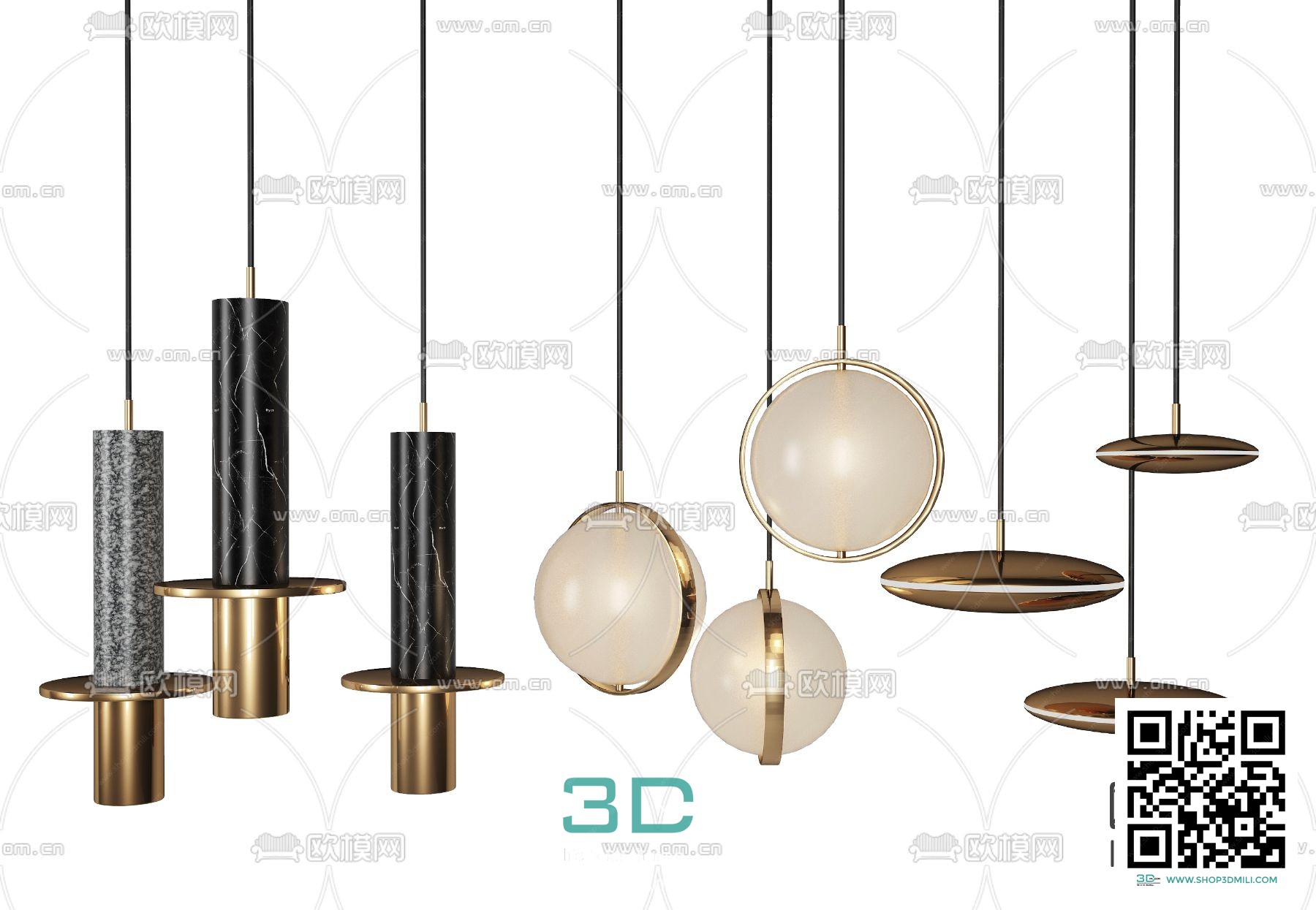 Chandelier 3dsmax Model 42 Free Download