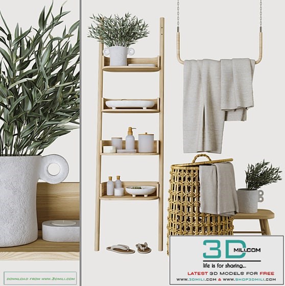 Decorative set for bathroom # 14
