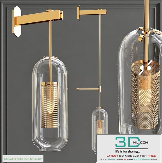 Wall lamp Perforation Wall Lamp