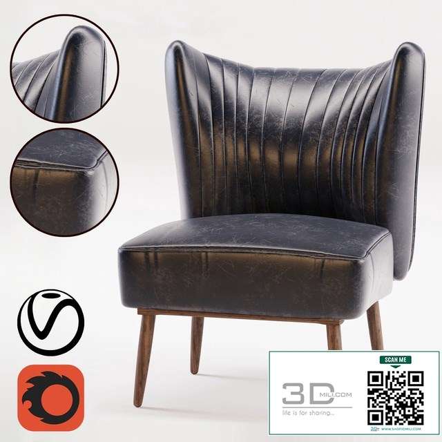 Modern armchair