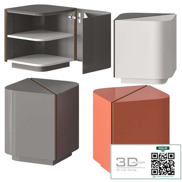 Meridiani Dimitri Bedside Table