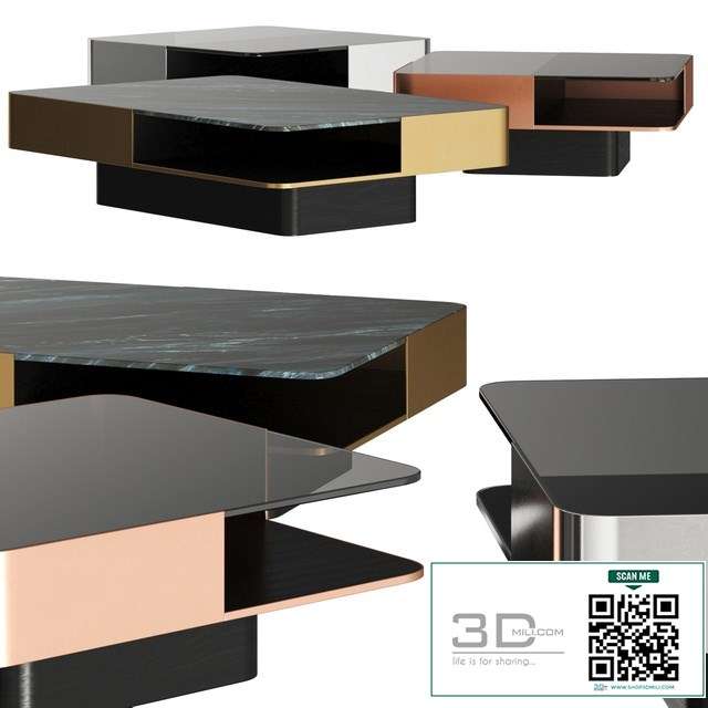 Red Edition Lounge Coffee Tables