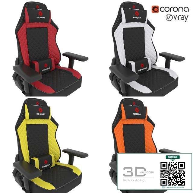 Gaming chair Red Square Lux