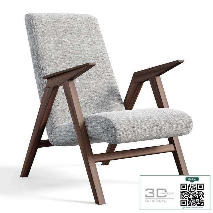 Bora wide armchair