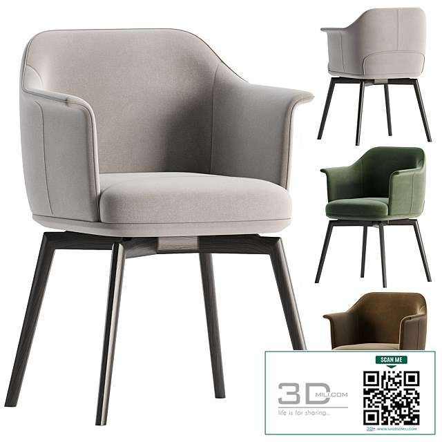 Poltrona Frau Archibald Chair