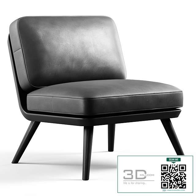 Fredericia – Spine Lounge Suite Chair Petit