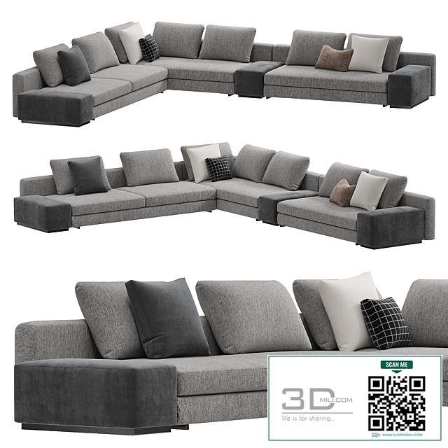 Daniels Sofa by minotti